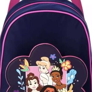 Disney Princess Backpack - Navy and Pink